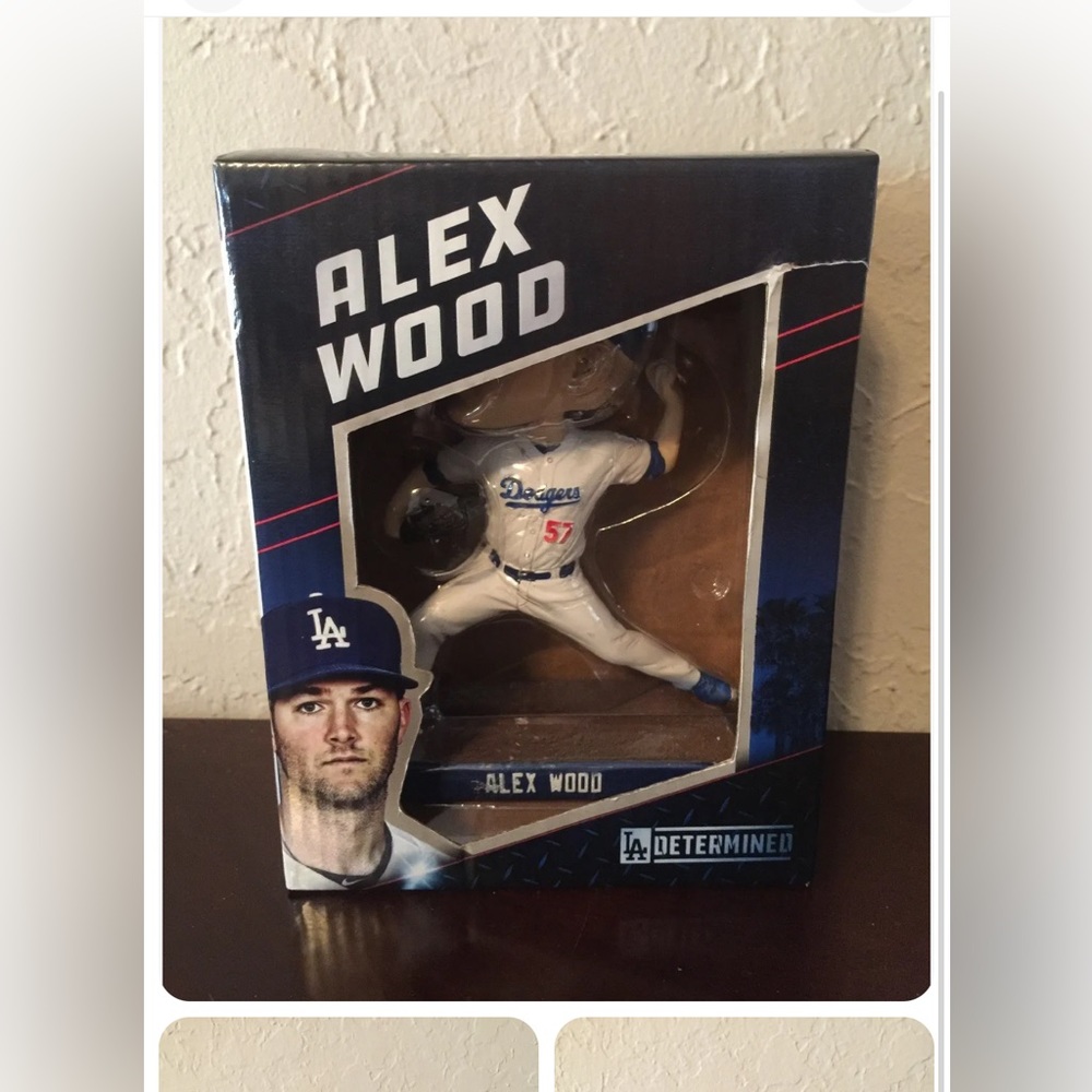 Alex Wood 2018 Los Angeles Dodgers LA Bobble SGA 7/31/18